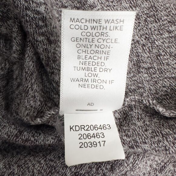 J Jill Pure Jill Marled Cowl Neck Dress Tunic Womens Medium Tall Purple Pockets - Picture 13 of 13